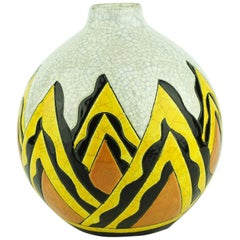 Keramis Boch Abstract Vase