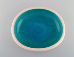 Keramos Sèvres, France, Large Bowl in Glazed Stoneware, Mid-20th C