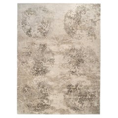Kerela Transitional Hand-Knotted Wool & Silk Rug – 9' x 12'