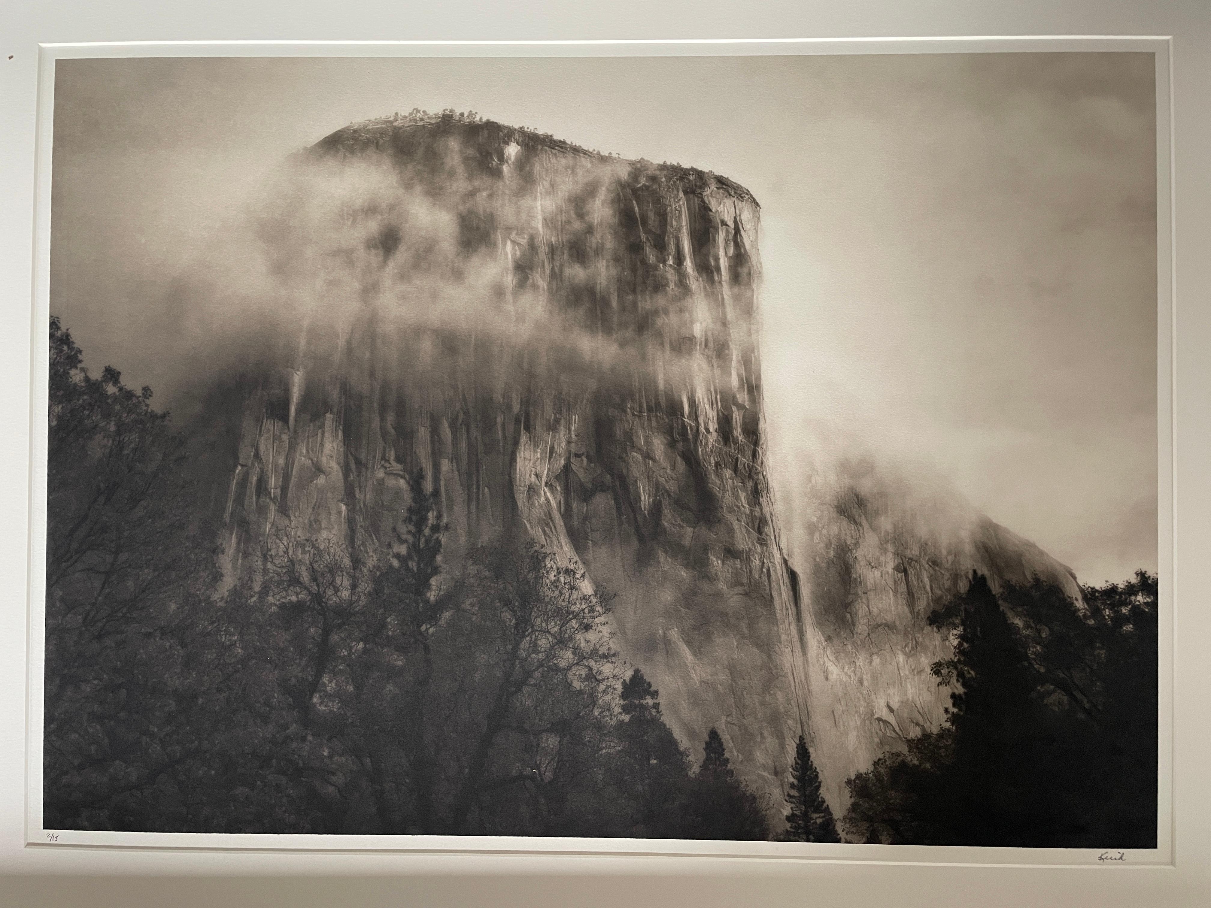 Kerik Kouklis Black and White Photograph - El Capitan, Yosemite National Park California