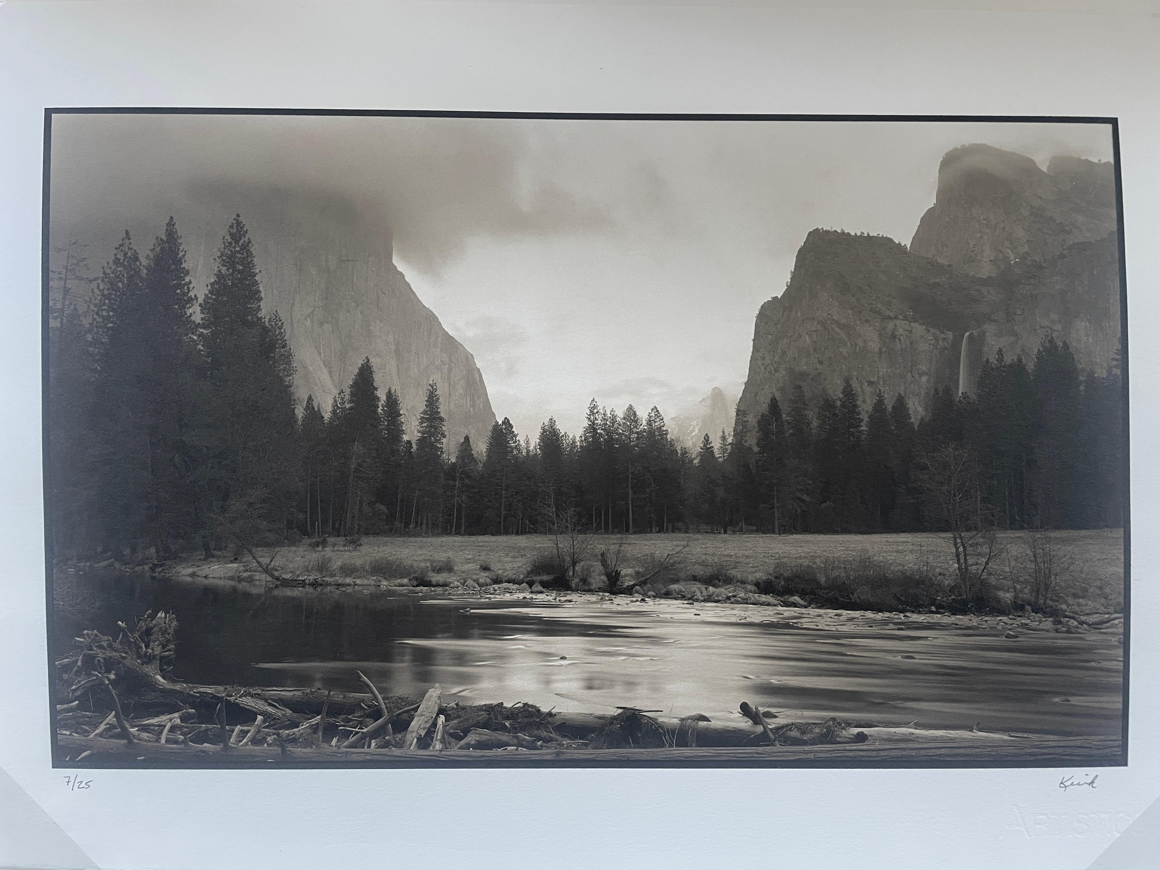 Kerik Kouklis Black and White Photograph - Gates Of The Valley 2002, Yosemite National Park