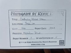 Aufkommender Wintersturm, Yosemite-Nationalpark