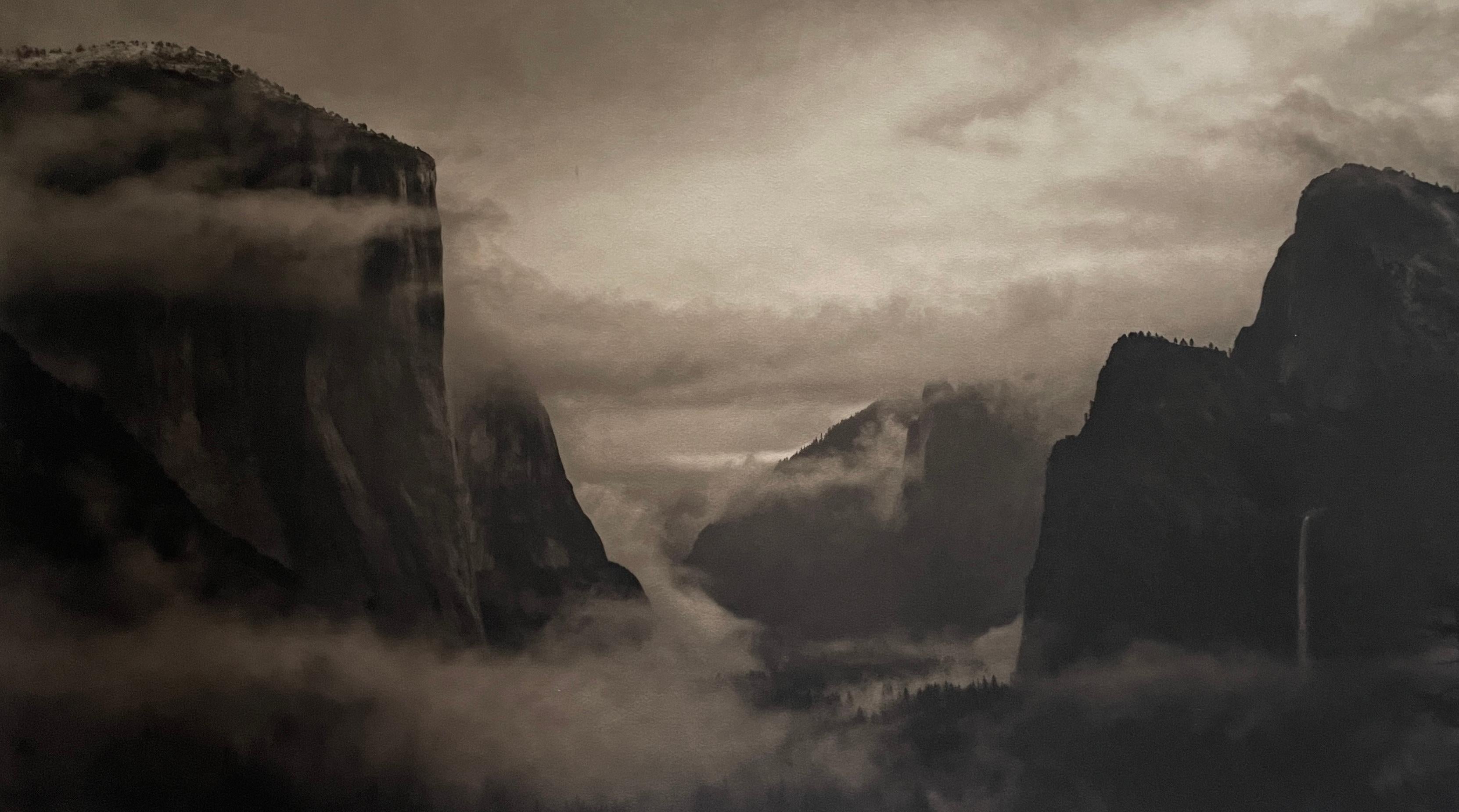 Kerik Kouklis Black and White Photograph - Tunnel View 2, Yosemite 