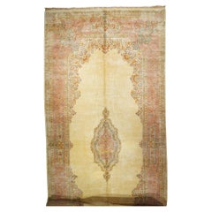 Kerman-Teppich im Vintage-Stil 10'1'' x 21'9''