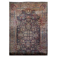 Feiner antiker persischer Kerman-Teppich 11'9'' x 20'5''