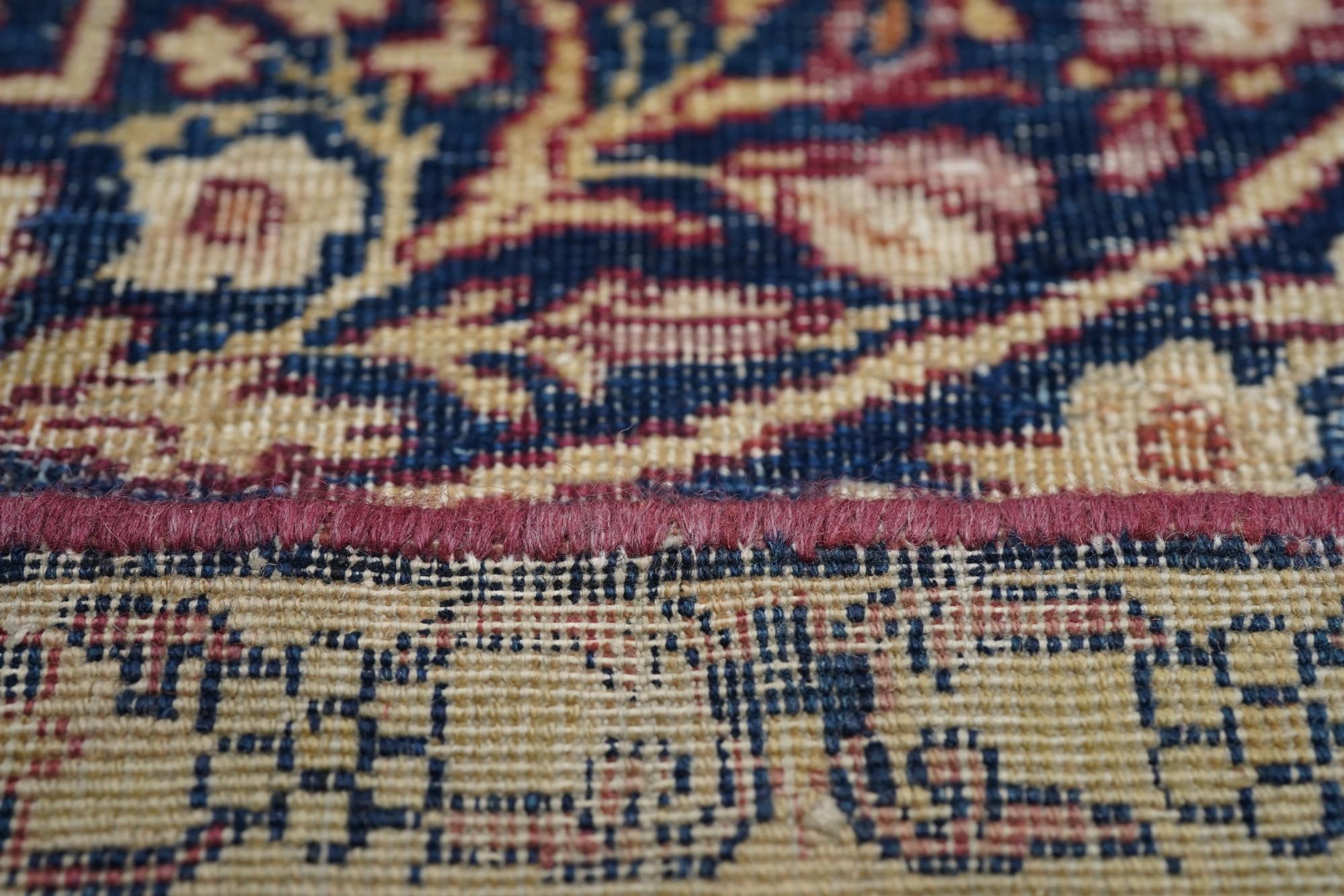Antique Kerman Rug 2'6'' x 7'0'' For Sale 5