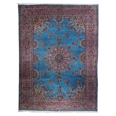 Retro Kerman Rug 9'10'' x 13'7''