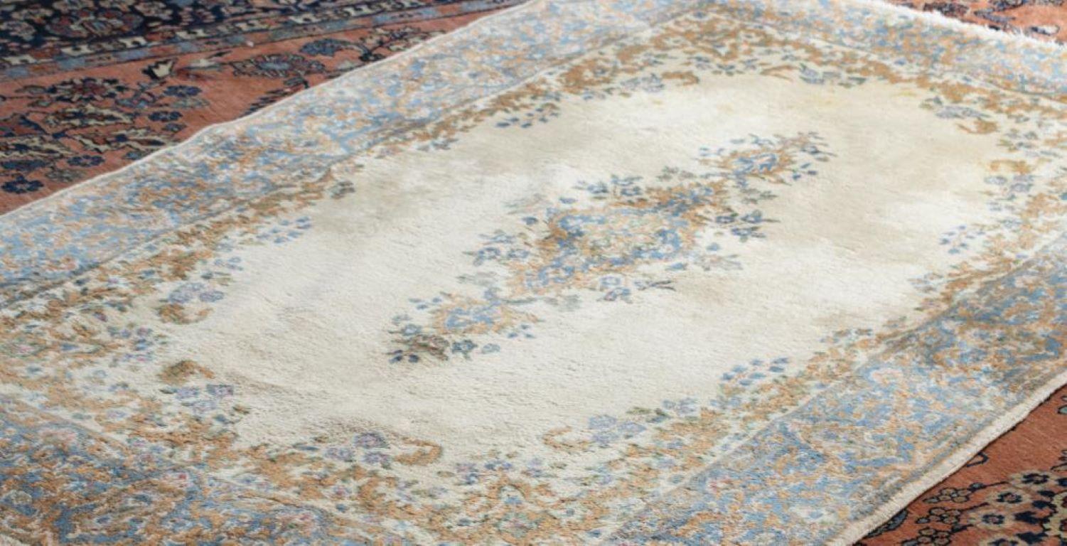Kerman Wool Carpet,  4' 11