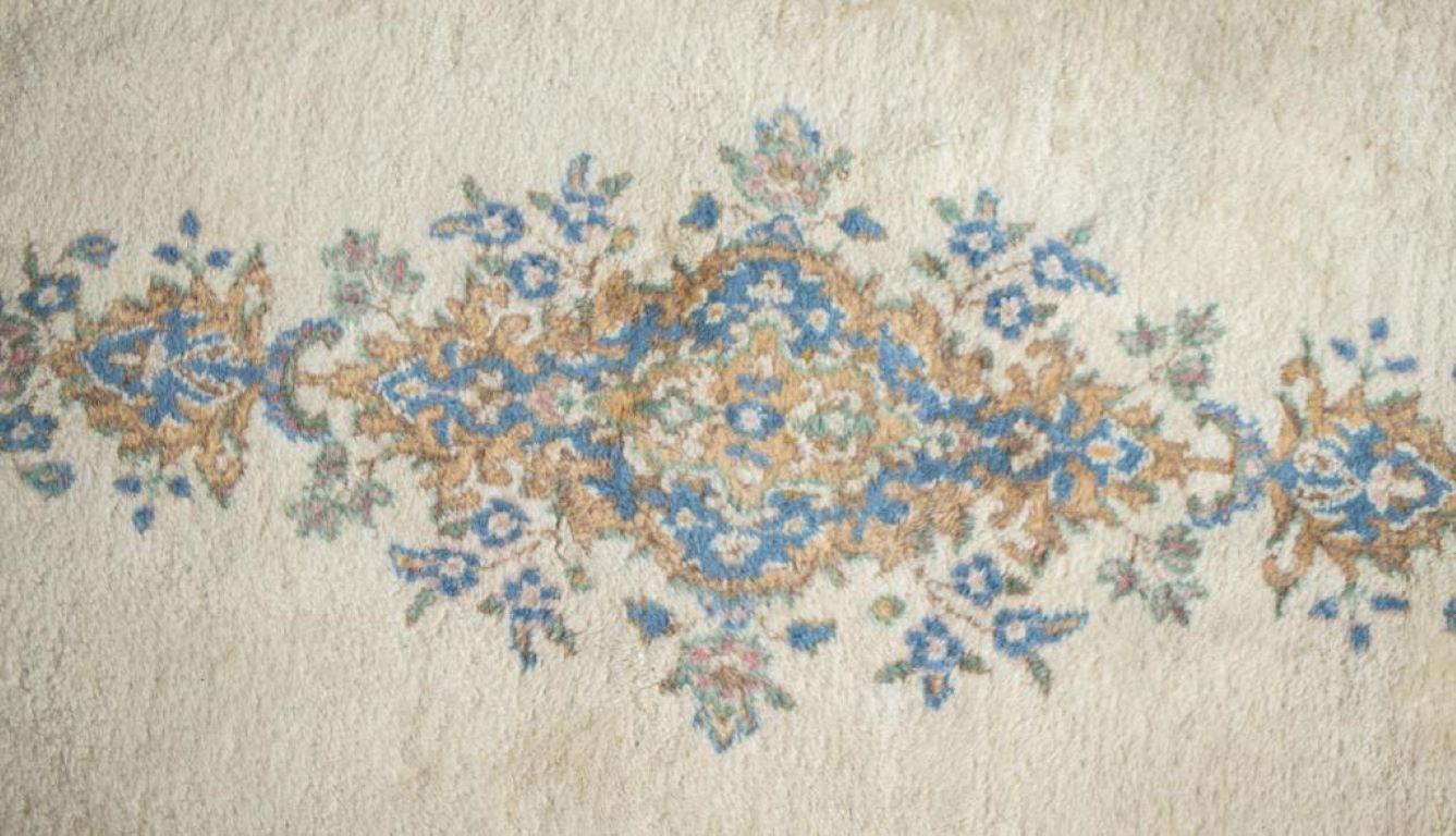 20th Century Kerman Wool Carpet,  4' 11