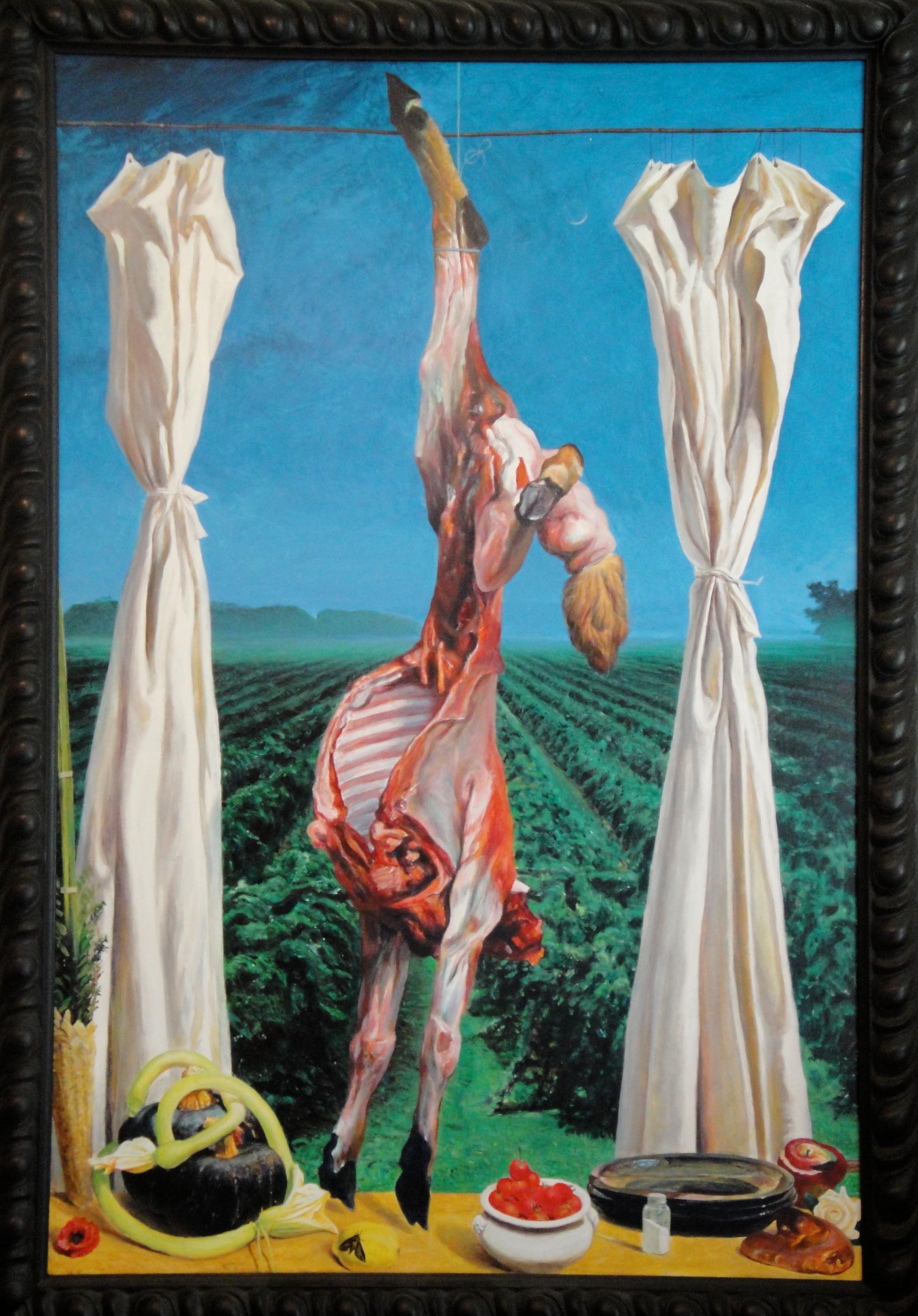 Nissan Morgen – Painting von Kermit Oliver