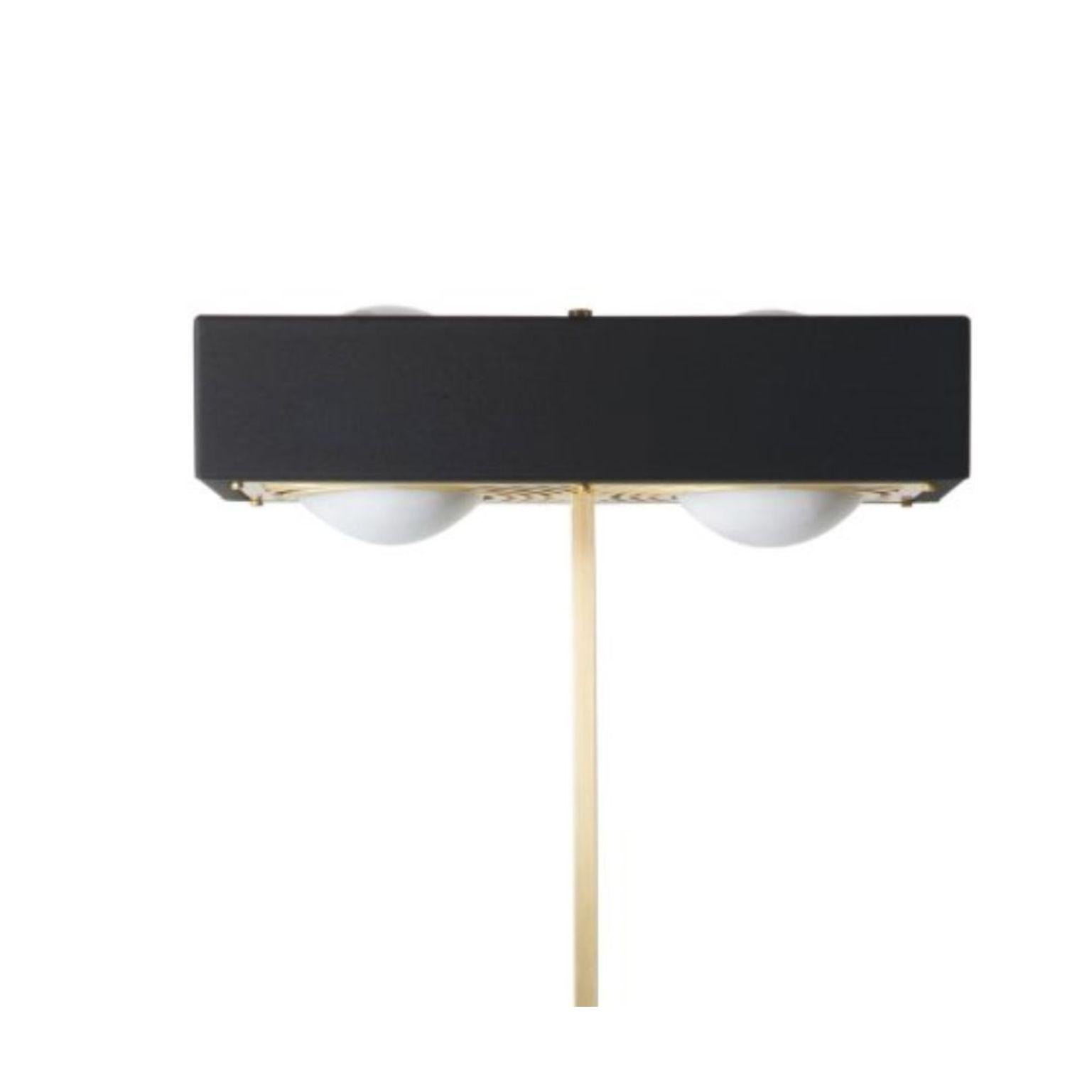 Britannique Lampadaire Kernel, noir par Bert Frank en vente
