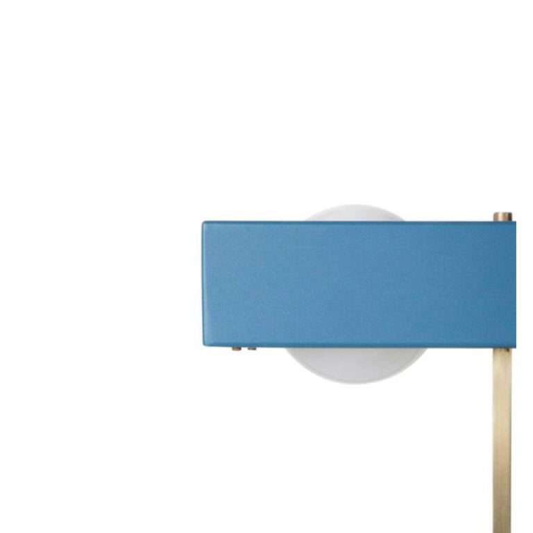 Modern Kernal Table Light - Blue by Bert Frank For Sale