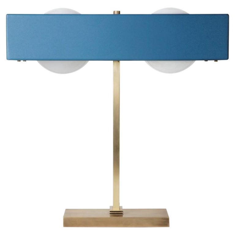 Kernal Table Light - Blue by Bert Frank For Sale