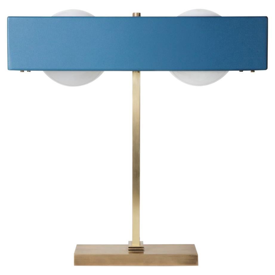 Kernel-Tischleuchte, blau, von Bert Frank