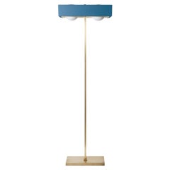 Lampada da terra Kernel, Blu di Bert Frank