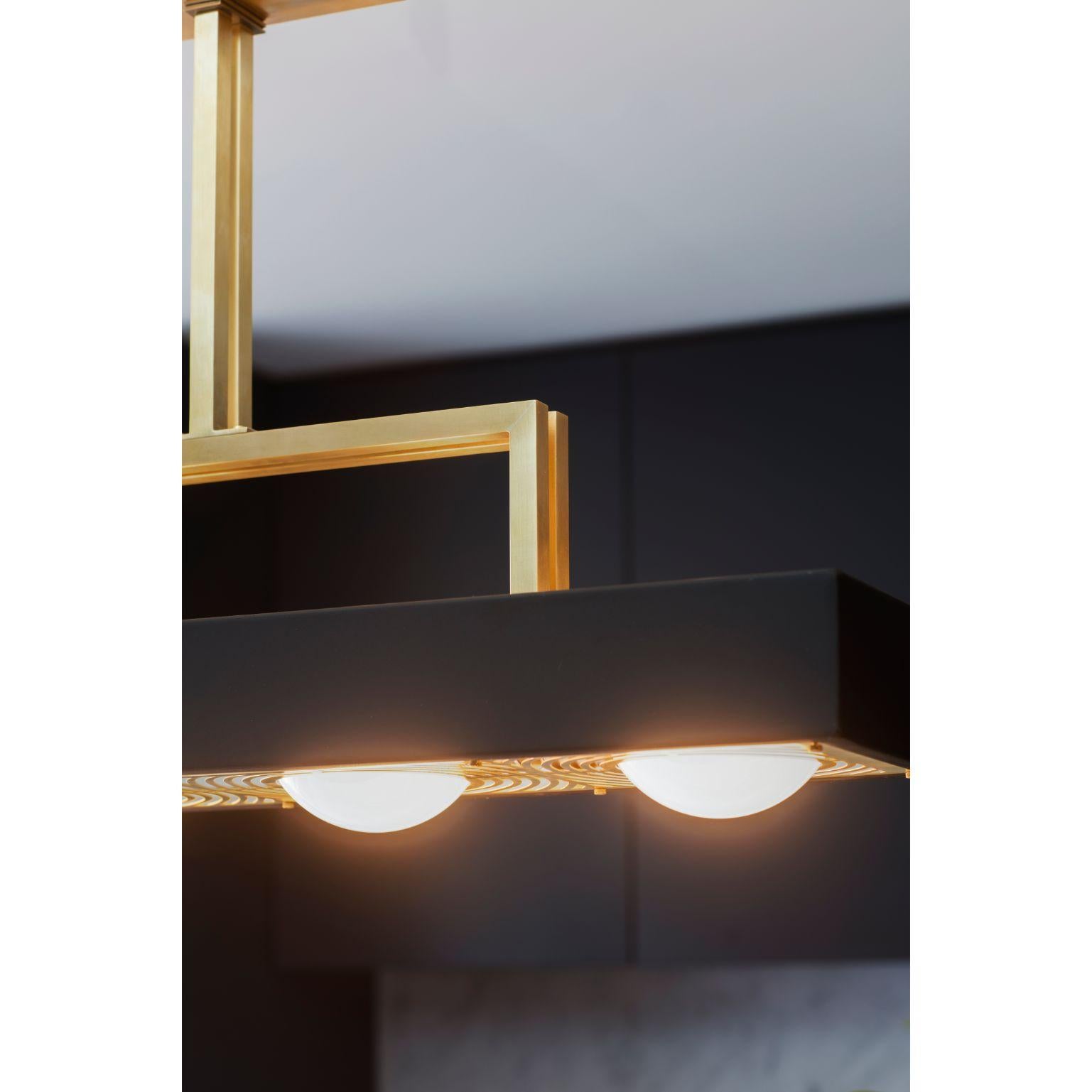 Kernel Pendant Light, Black by Bert Frank In New Condition For Sale In Geneve, CH