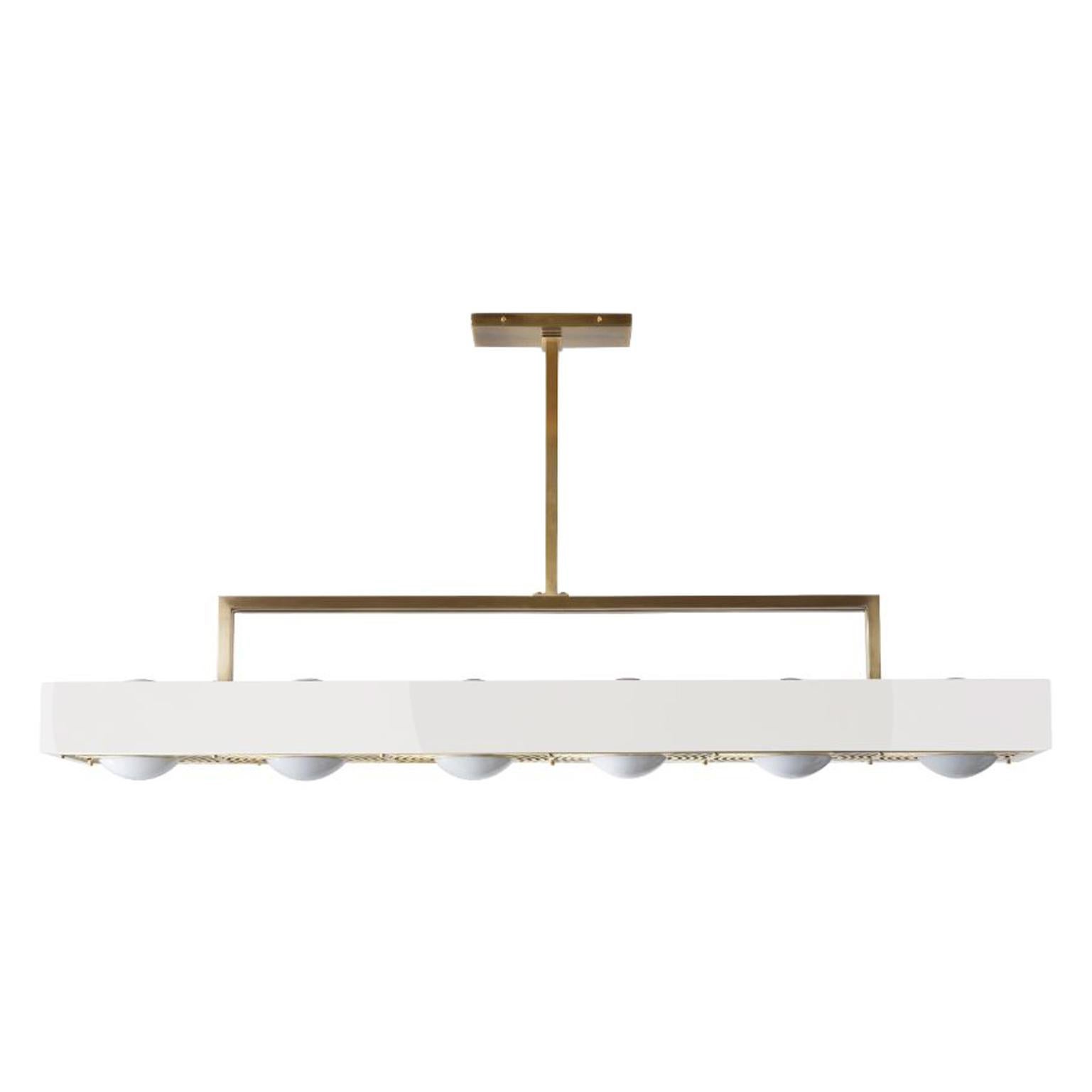 Kernel Pendant Light XL, White by Bert Frank