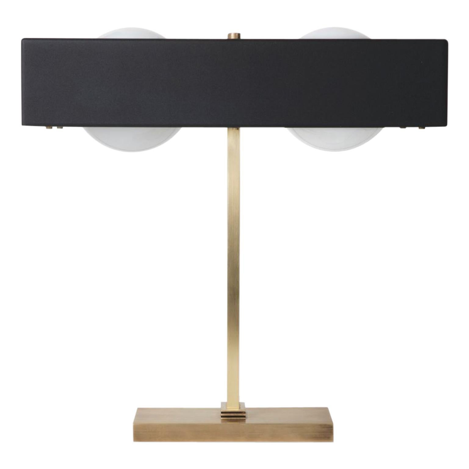 Lampada da tavolo Kernel, Nero di Bert Frank