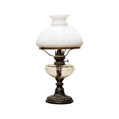 Antique Kerosene Lamp, circa 1865