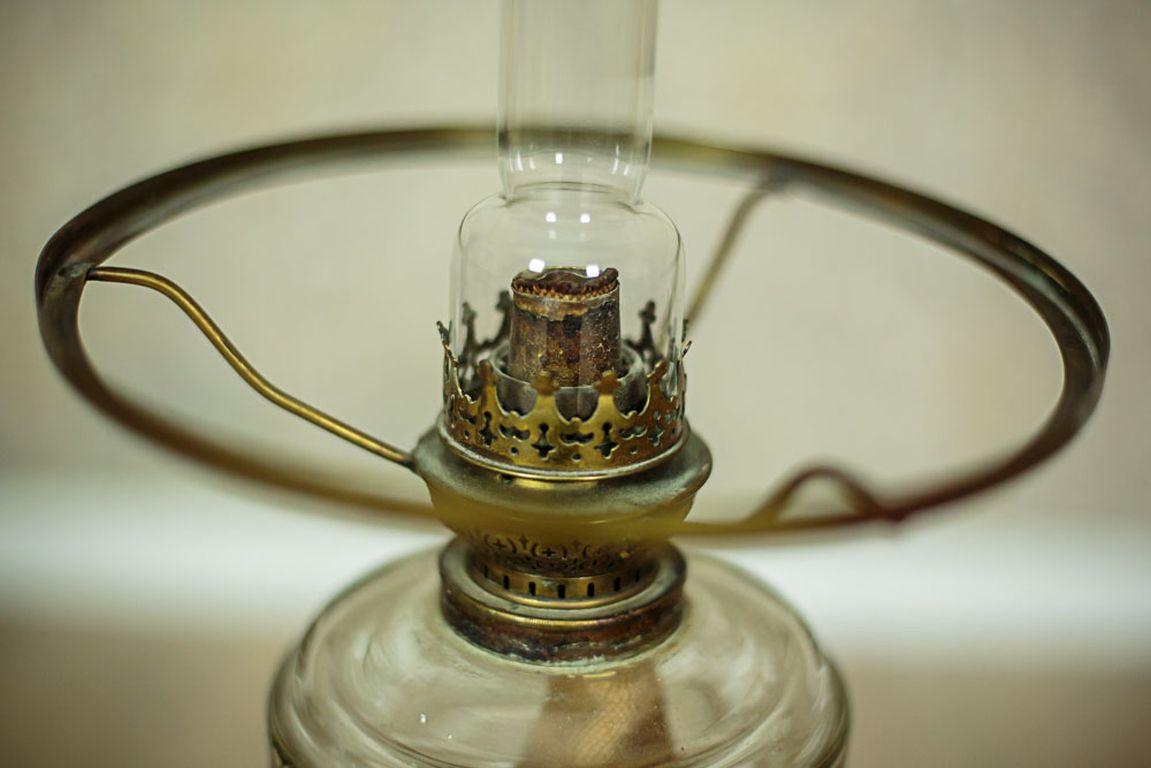 European Kerosene Lamp, circa 1930