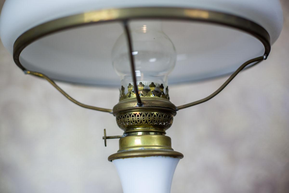 1930s oil lamp