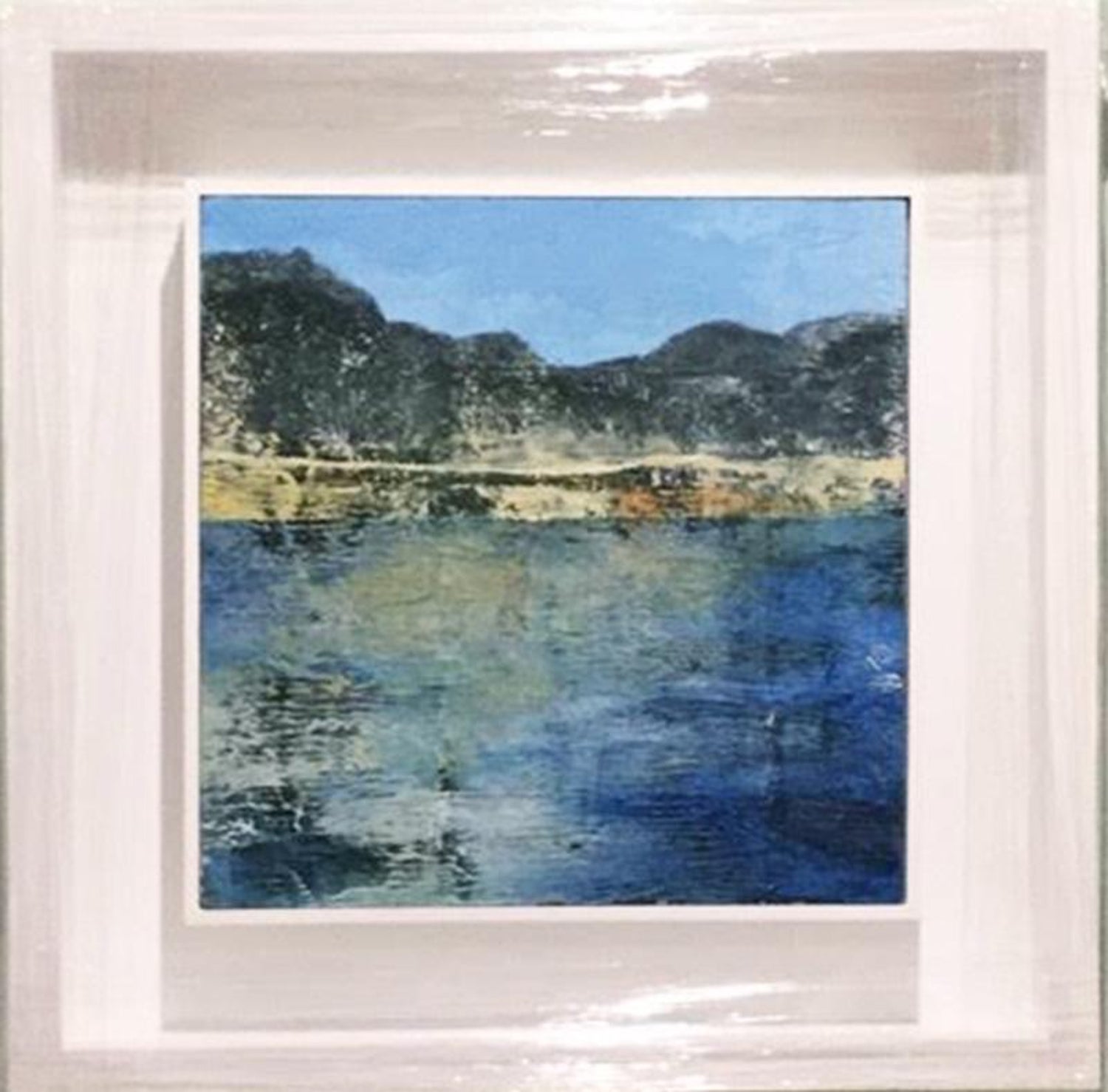 Kerri Pratt Coast Blue Water By Kerri Pratt Abstract Landscape