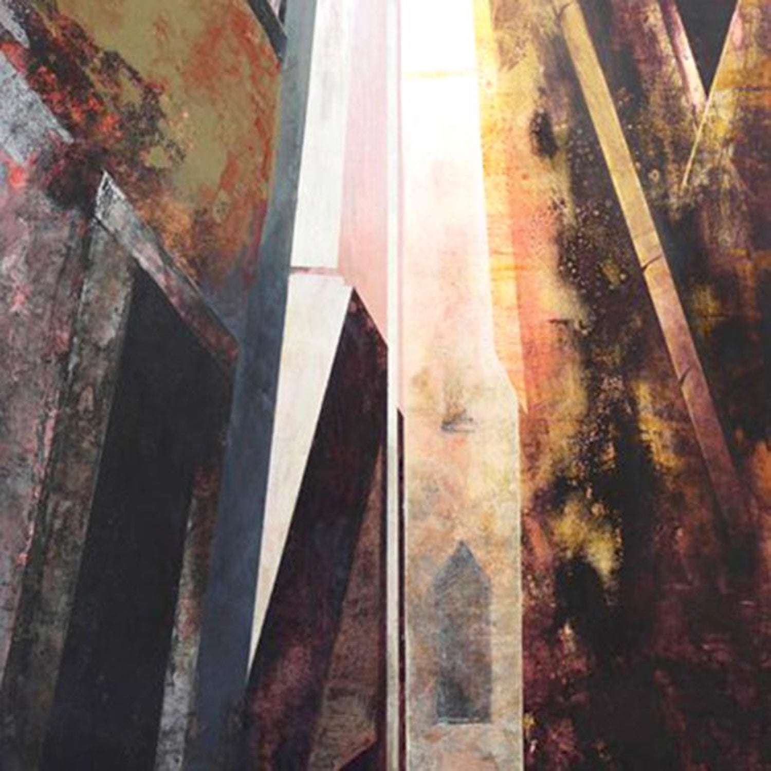 Kerri Pratt Lost By Kerri Pratt Abstract City Scene Acrylic