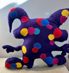 Large Free Range Critter, by Kerry Green, Santa Fe, soft, sculpture, rabbit