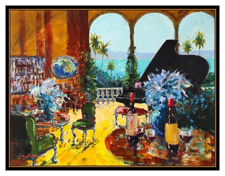 Kerry Hallam Kerry Hallam Large Original Acrylic Painting on Canvas