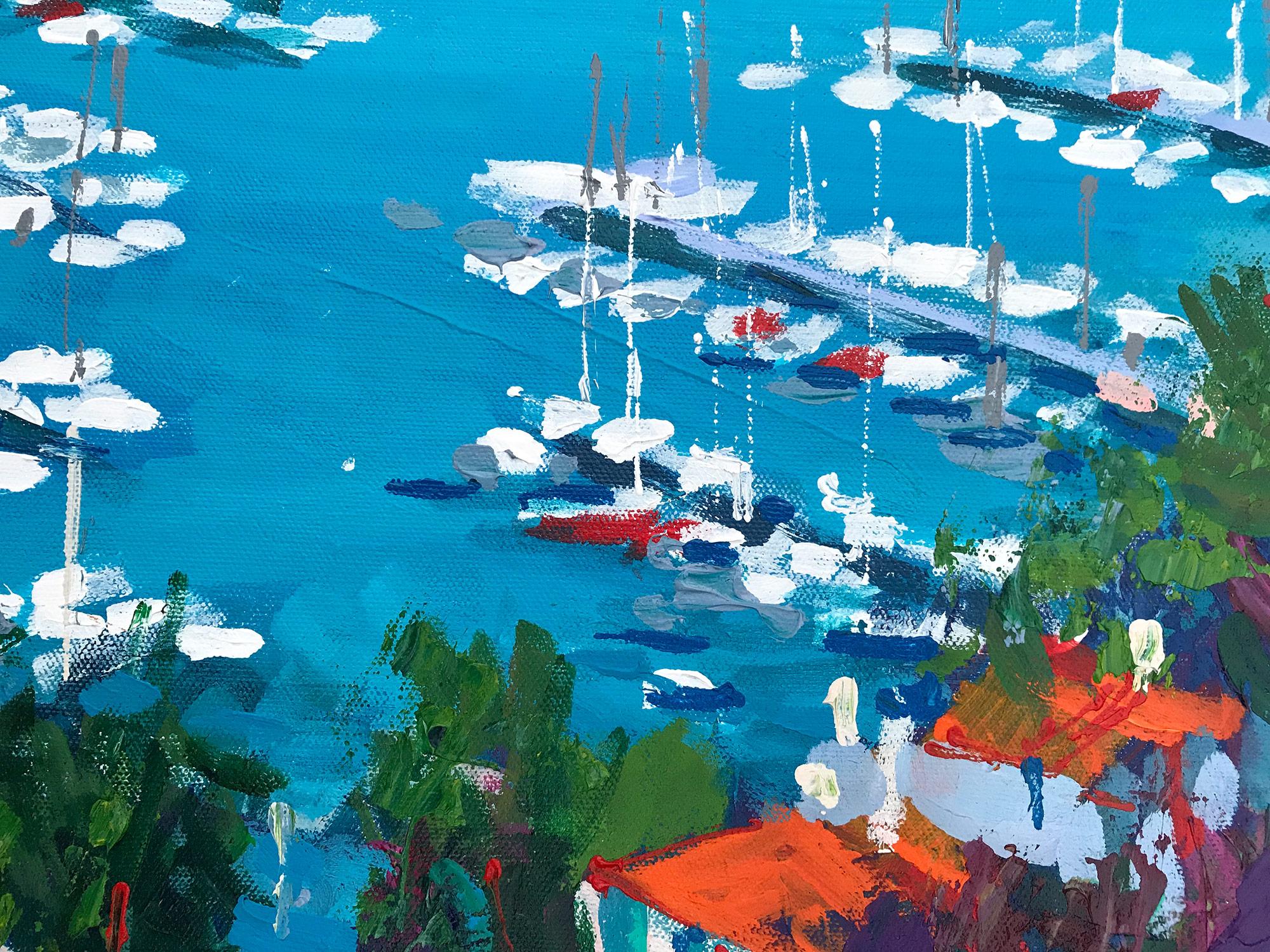Monte Carlo, Monaco - Impressionist Painting by Kerry Hallam