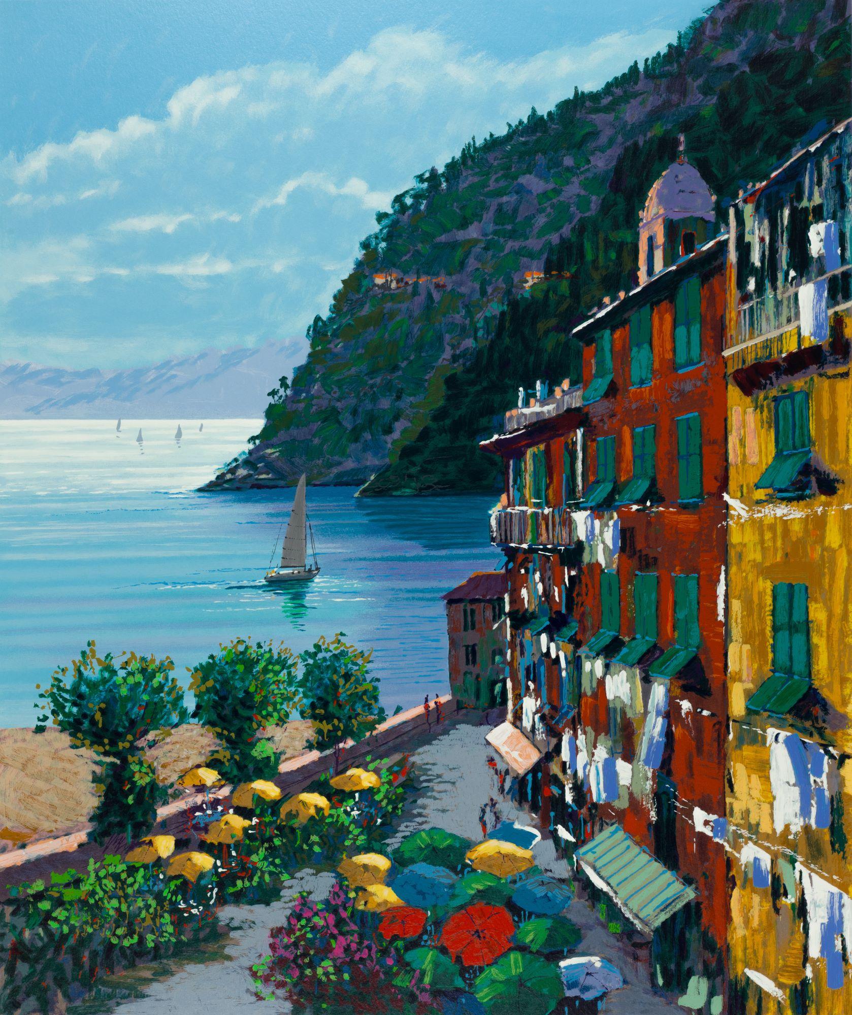 Cinqueterre - Print by Kerry Hallam