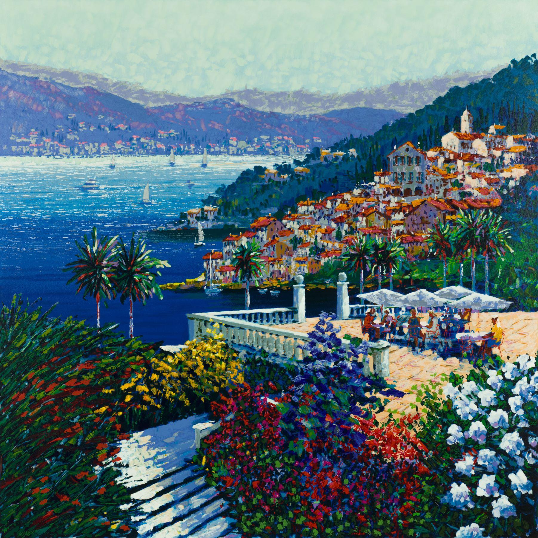 Vista sulla costa - Print Contemporaneo di Kerry Hallam