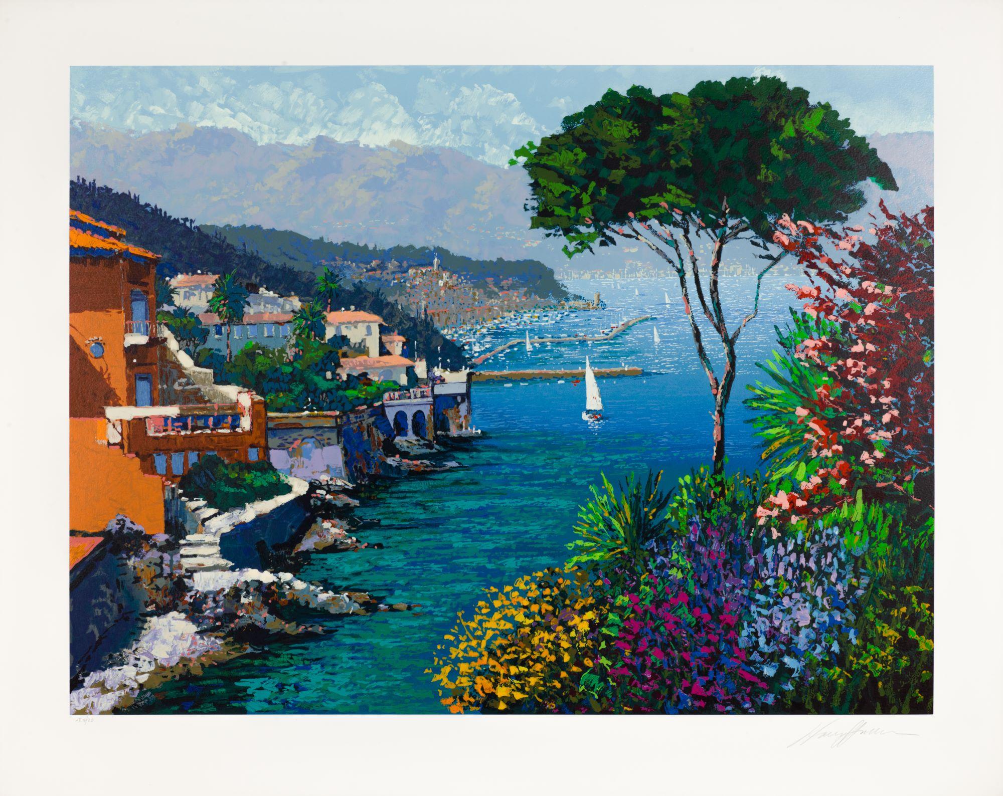 Eternal Riviera  - Print by Kerry Hallam