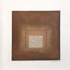 "Fade I" - Contemporary Geometric Abstract Paintings - Josef Albers