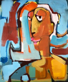 Culmination of Things - 21st C., Contemporary, Abstract vs Figurative, Acrylic 