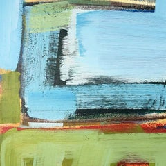Dreamscape - 21. Jahrhundert, Zeitgenössisch, Abstrakt vs. figurativ, Acryl