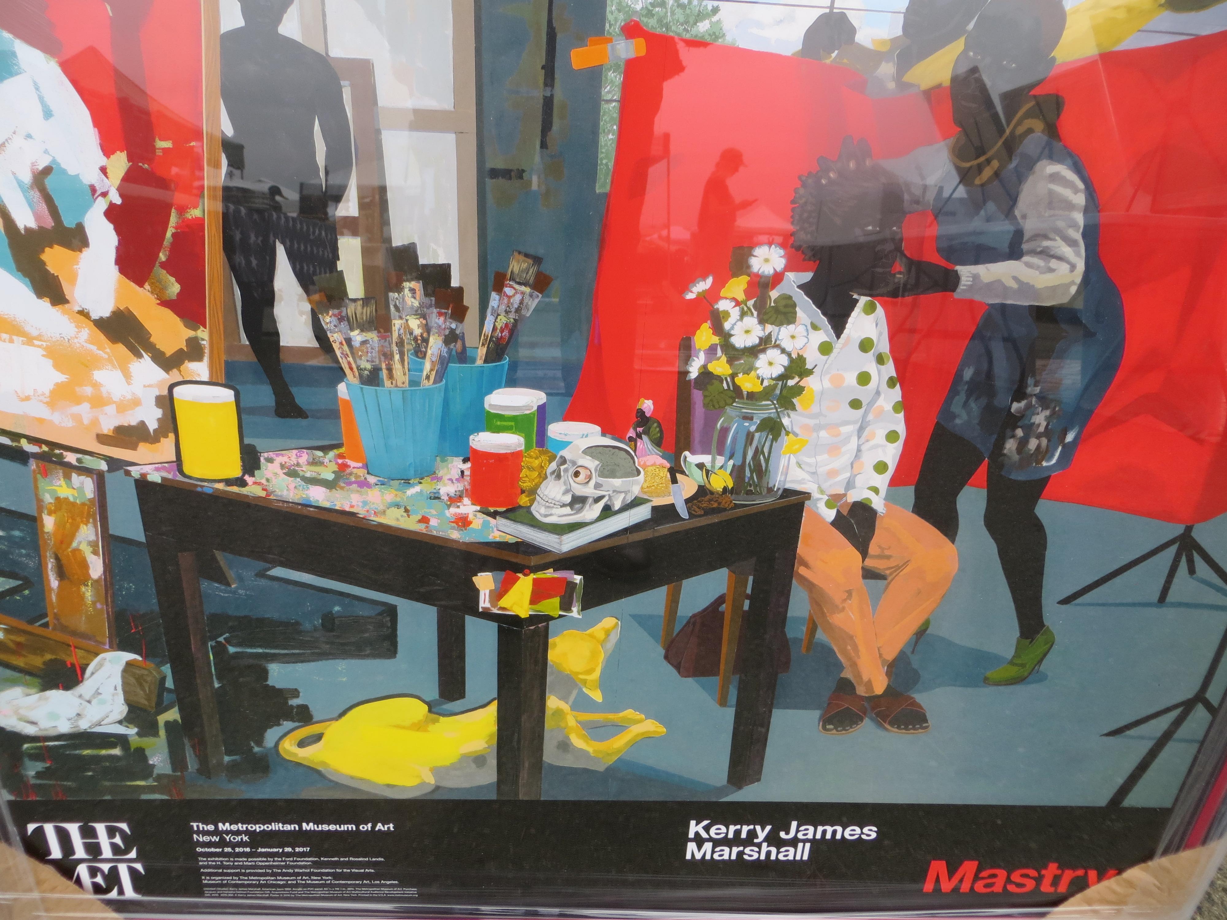 Kerry James Marshall: Poster della mostra Mastry Art Museum NY 2