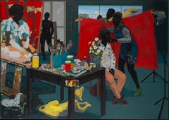 Kerry James Marshall: Mastry exhibition poster Art Museum NY