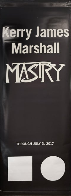 Kerry James Marshall 'MASTRY MOCA LA Banner, 2017' 2017