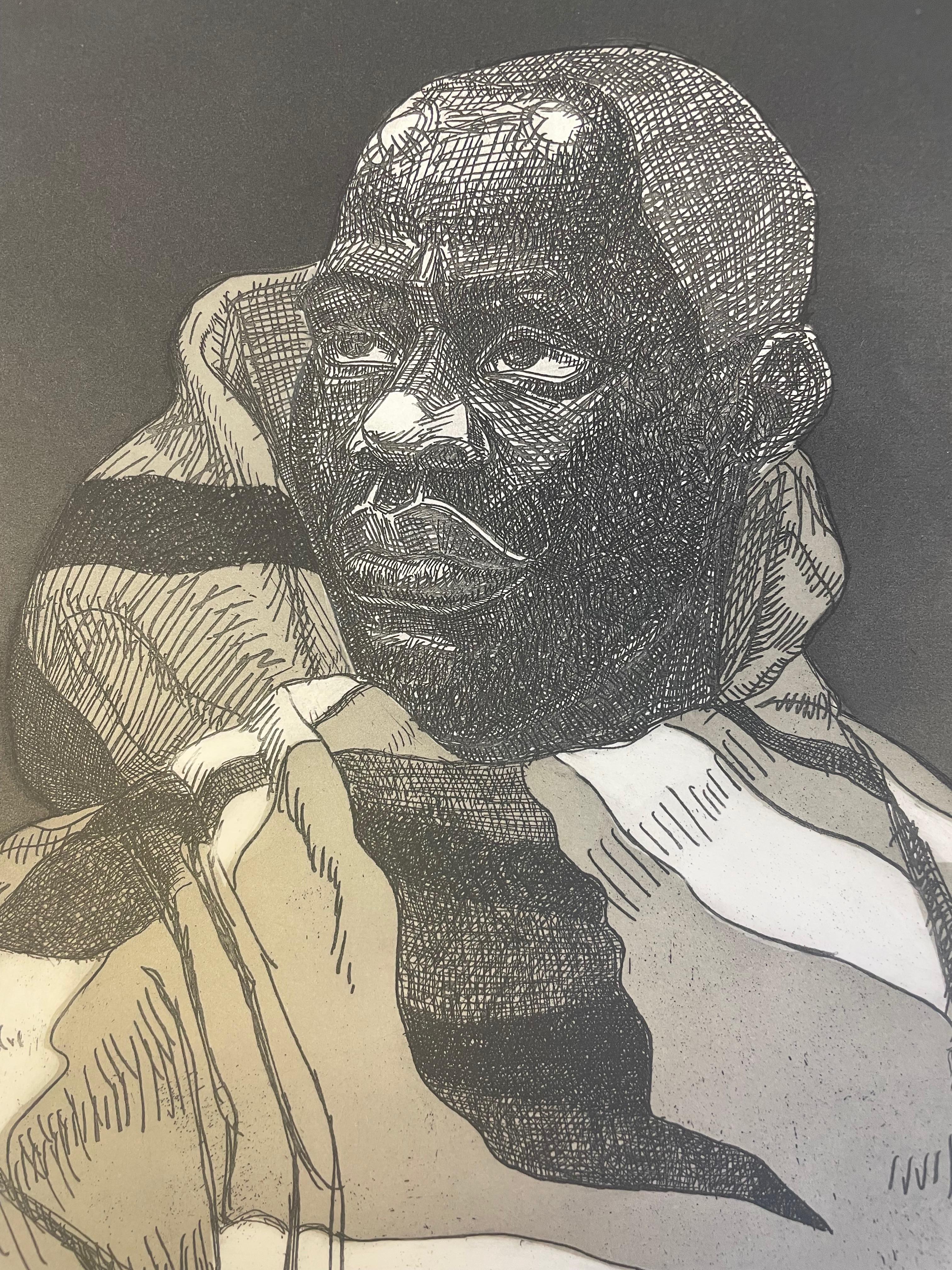 Kerry James Marshall-Untitled (Handsome Young Man)-24,5