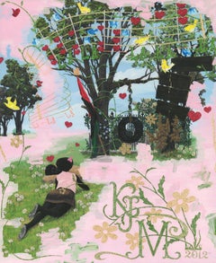 Kerry James Marshall 'Vignettes: Vignette #14 (La La La)' 2025