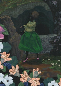 Kerry James Marshall "Viñetas: Viñeta (Pozo de los deseos)" 2025