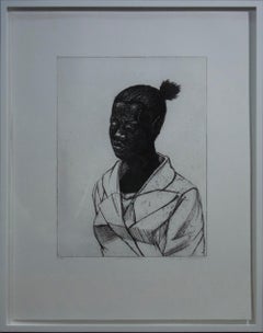 KERRY JAMES MARSHALL Woman, 2010 - Hand-Signed