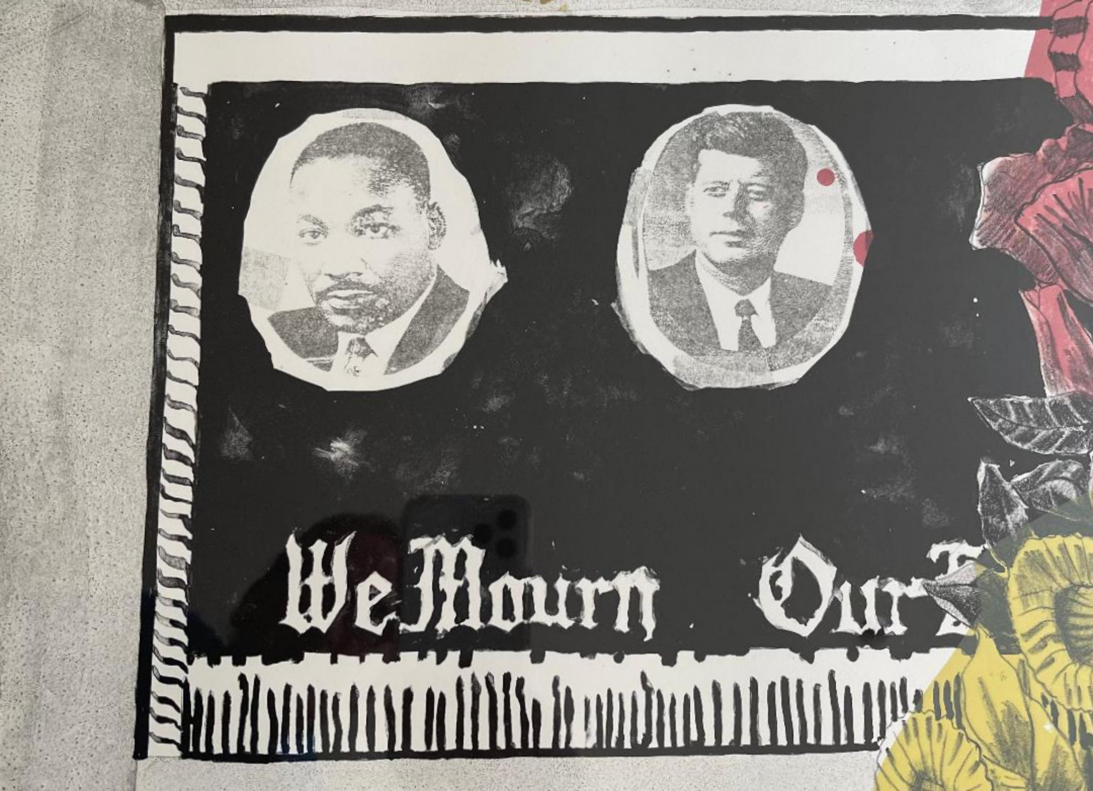 Memento (Dr. Martin Luther King John F. Kennedy Malcolm X., Bürgerrechtsarbeiter  im Angebot 1