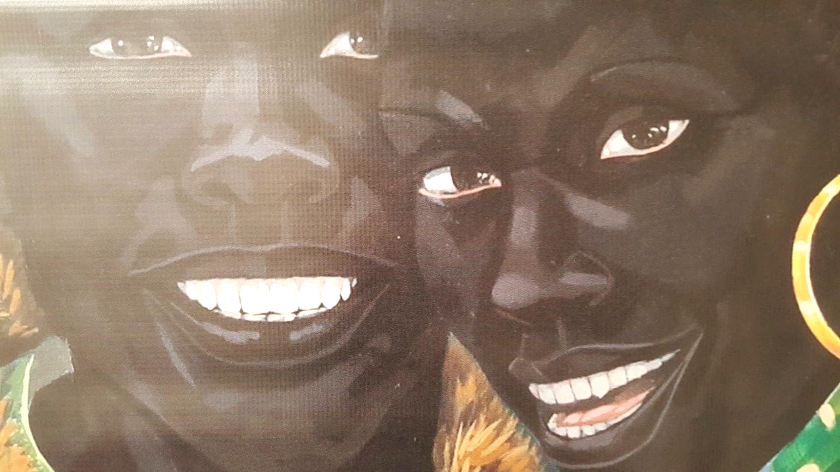 Striscione del MOCA LA (Museo di Arte Contemporanea di Los Angeles) - Print Contemporaneo di Kerry James Marshall