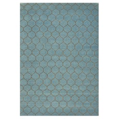 Kerry Joyce Handwoven Wool Teal Su Rug
