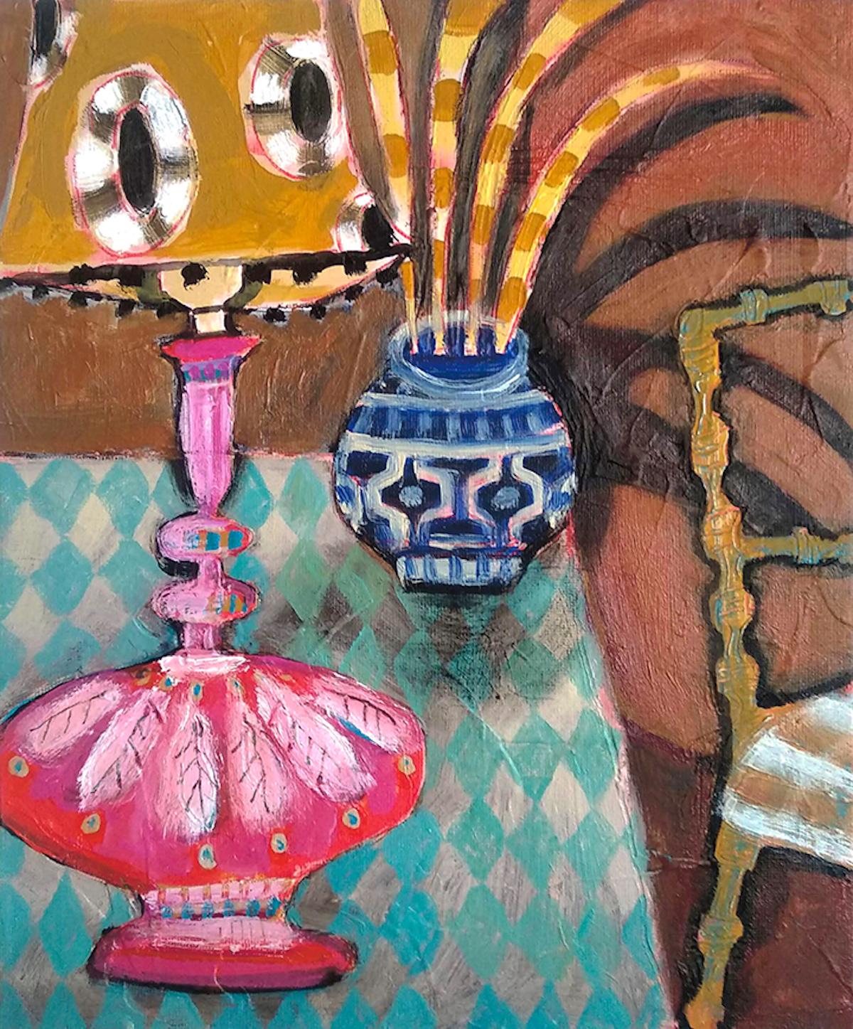 Kerry Louise Bennett Still-Life Painting - Gypsy Light