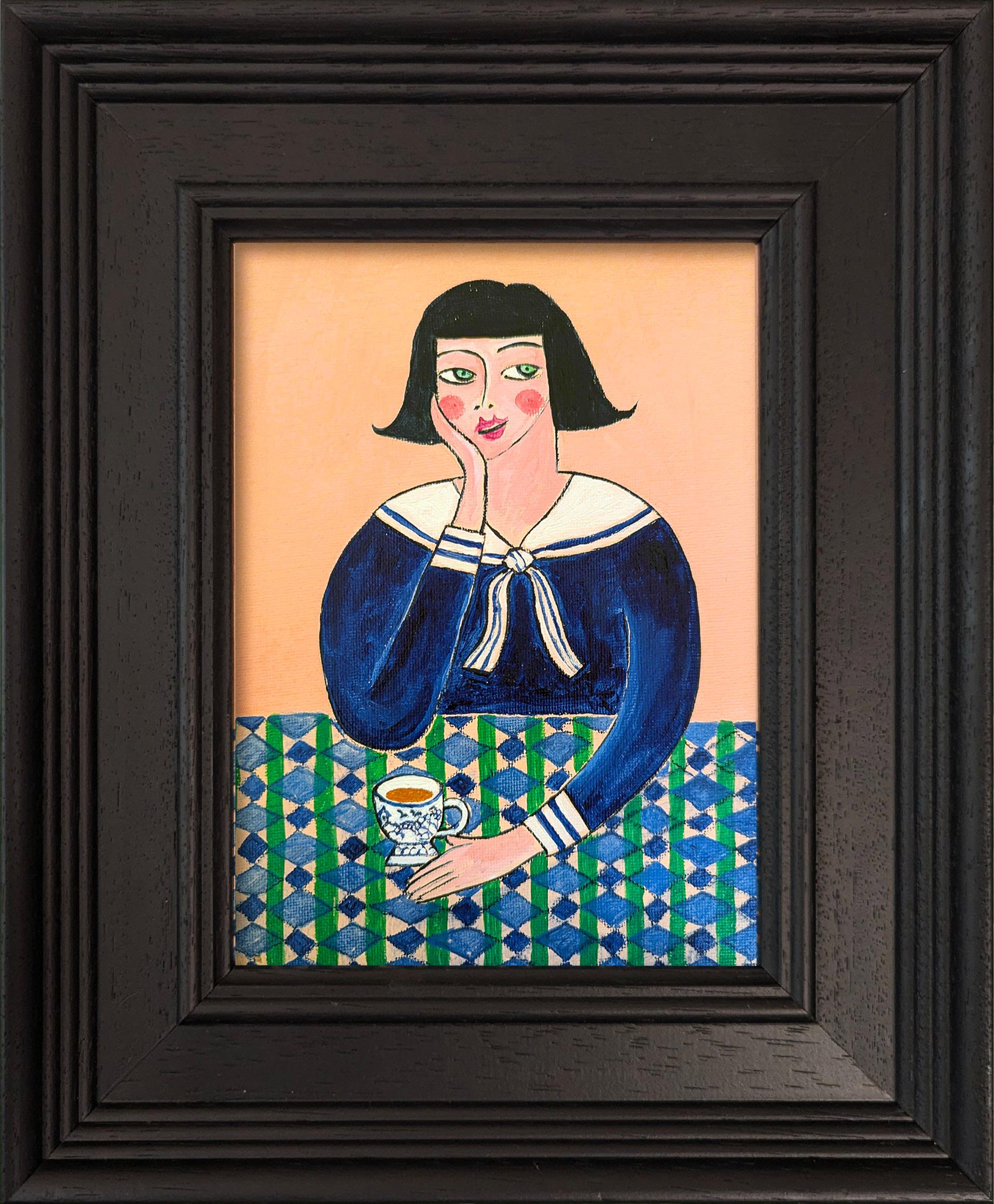 Hello Sailor, quadro originale, contemporaneo, figurativo, arte moderna 7