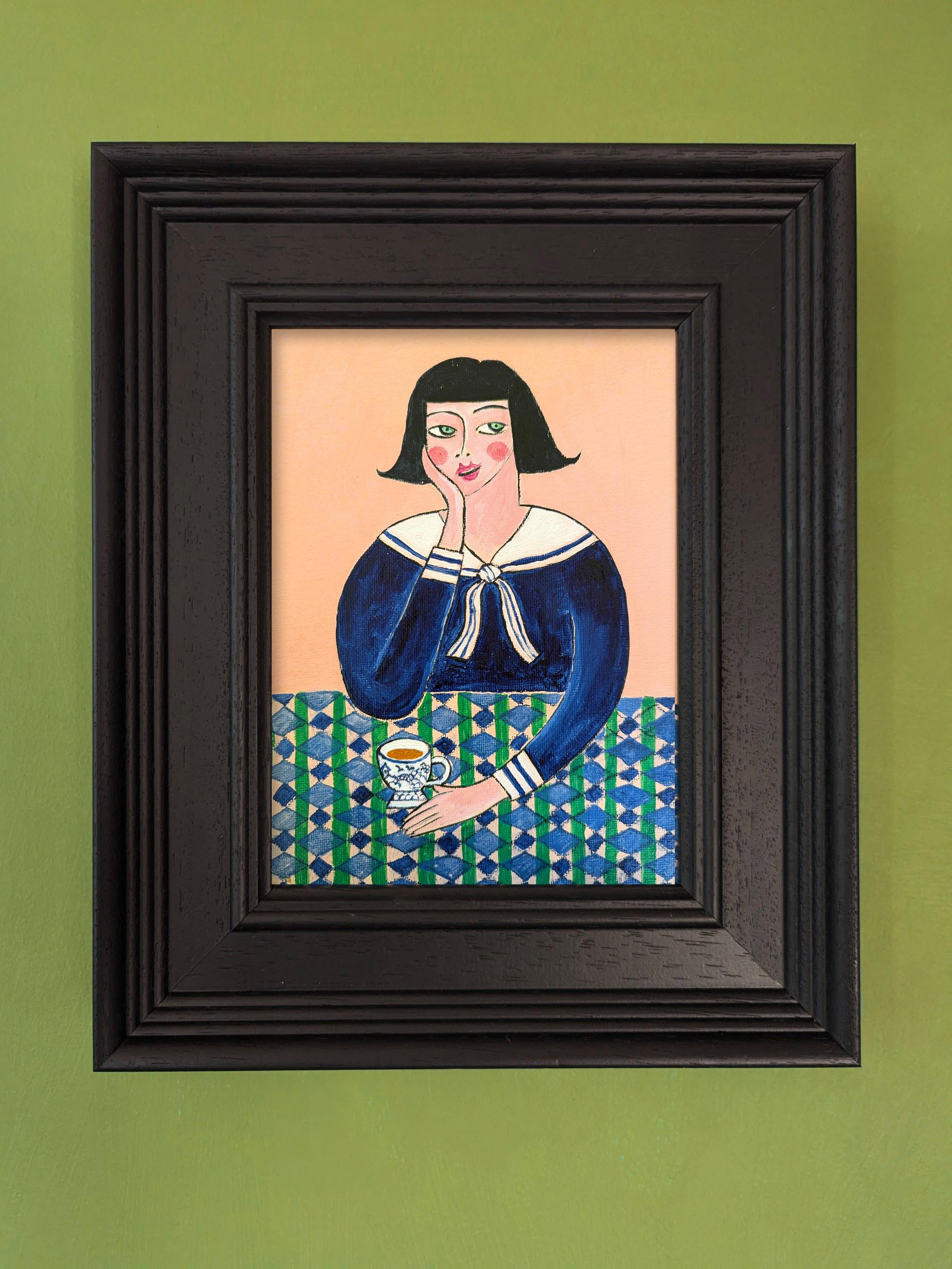 Hello Sailor, quadro originale, contemporaneo, figurativo, arte moderna 2