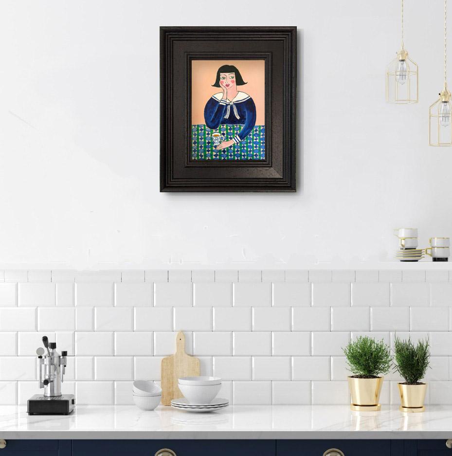 Hallo Matrose, Originalgemälde, zeitgenössisch, figurativ, moderne Kunst 5